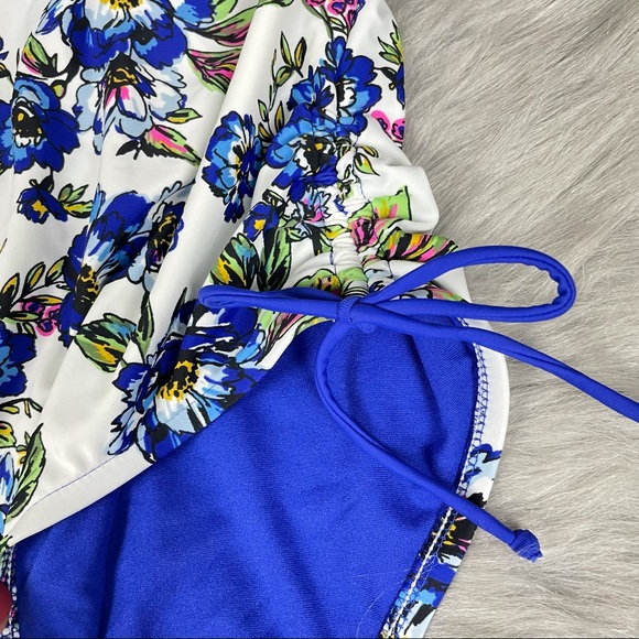 SOLD NEW A.N.A Swimsuit One piece Floral Print M - Picture 4 of 9